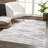 Dounia Modern Performance Gray Area Rug-1776557348