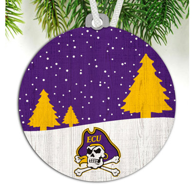 3.75'' Wood Holiday Shaped Ornament