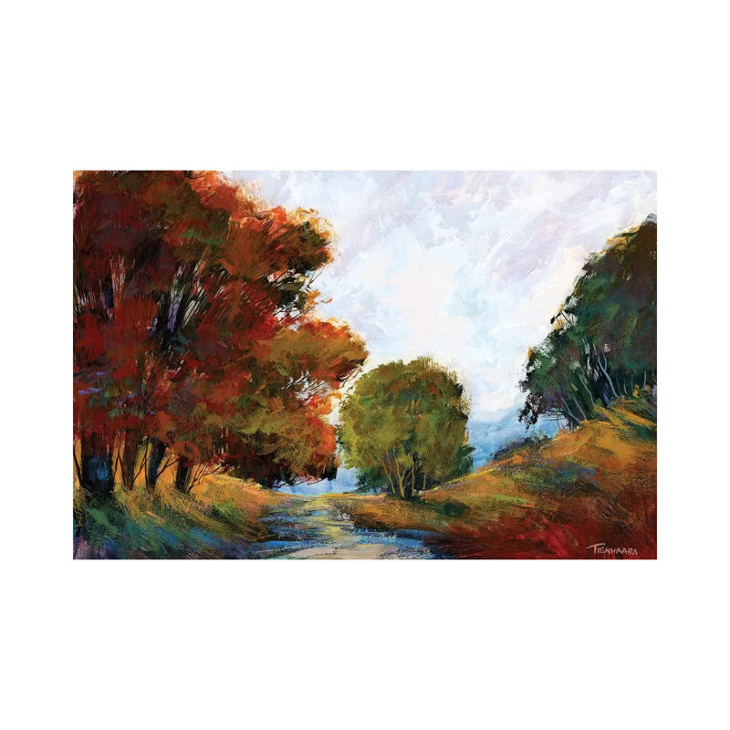 Nature's Gestures II by Michael Tienhaara - Wrapped Canvas Painting, 66.04 cm H x 45.72 cm W