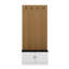 Support de couloir moderne, blanc, 35,4 x 82,7 x 13,8 pouces | 100% panneau de particules enduit de mélamine, épaisseur: 0,7 pouce | Conception élégante pour l'organisation du vestibule, solution de rangement durable et élégante