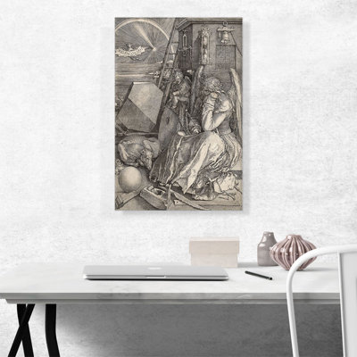 " Melencolia I 1514 " by Albrecht Durer Painting Print