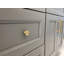 Cabinet Knobs Cabinet Handle Brushed Brass, Kitchen Drawer Bathroom Dresser Knobs Handles