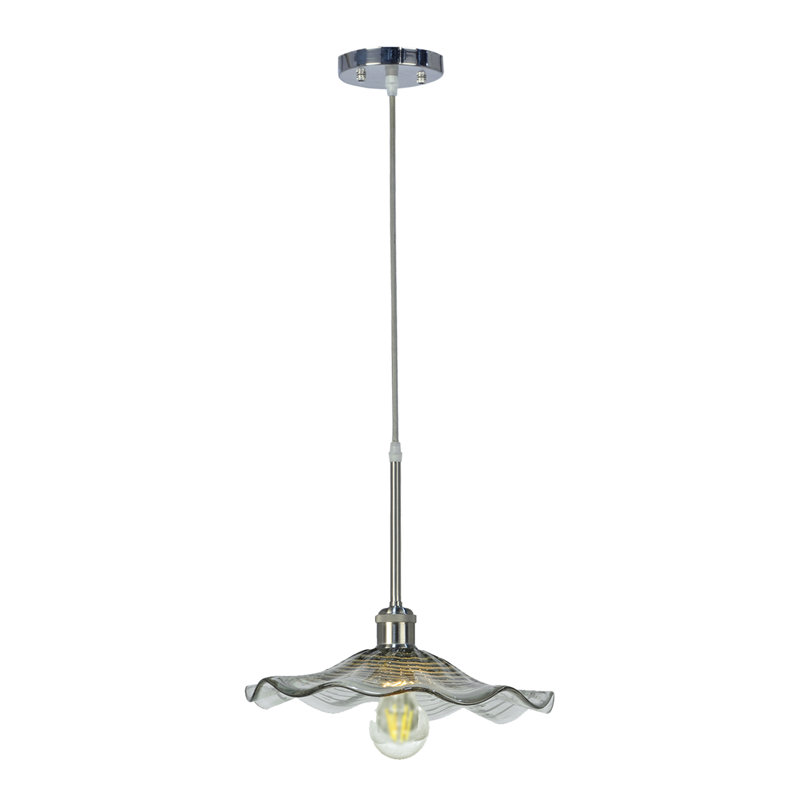 Luminaire suspendu 1 lumière à cône simple Housel