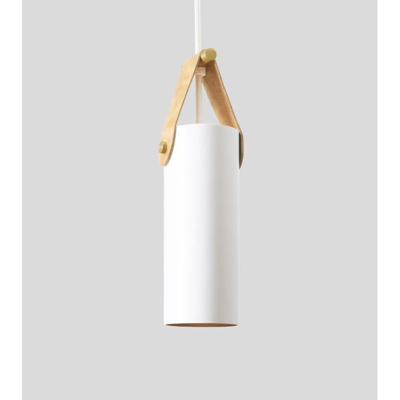 Spero Pendant, Tan, White, No