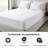 Delara Organic Waterproof Mattress Protector 100% Waterproof TPU Membrane, GOTS Certified Organic Cotton Surface, Noiseless & Breathable, 19" Deep Pocket, Machine Washable - Full 54"×75"-552817341