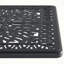 Ensemble de salle à manger toutes saisons en fonte d'aluminium avec chaises pivotantes et table rectangulaire pour profiter de l'extérieur-1035804116