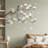 White Magnolia Tree Wall Decor Stickers