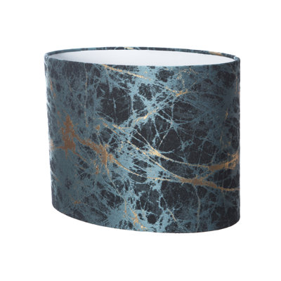 Lava Polyester Oval Lamp Shade ( Screw On )