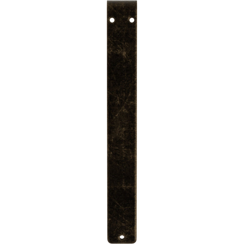 Versailles Wrought Iron Bracket, Antiqued Pale Gold, 10" H x 1.5" W x 7.5" D