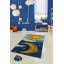 Tapis luxueux 100% polyester 5,2 x 7,5 pi, hauteur des poils de 0,4 po | Antibactérien, points antidérapants en PVC, lavable à la machine | Élégante impression numérique en 3D, parfaite pour le décor du salon et de la chambre à coucher-139238081