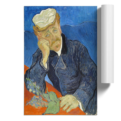 Dr Paul Gachet by Vincent van Gogh - Frameless Print
