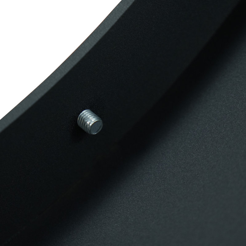 Table de salle à manger chic 57,41 po, base en fer noir, disque rotatif en pierre frittée blanche de 31,5 po, convient à 6 à 8 personnes, support de surface, plateau tournant, 6 à 8, et pour résister aux hautes températures