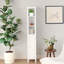 Tall Bathroom Storage Cabinet,1 Doors Freestanding Cabinet