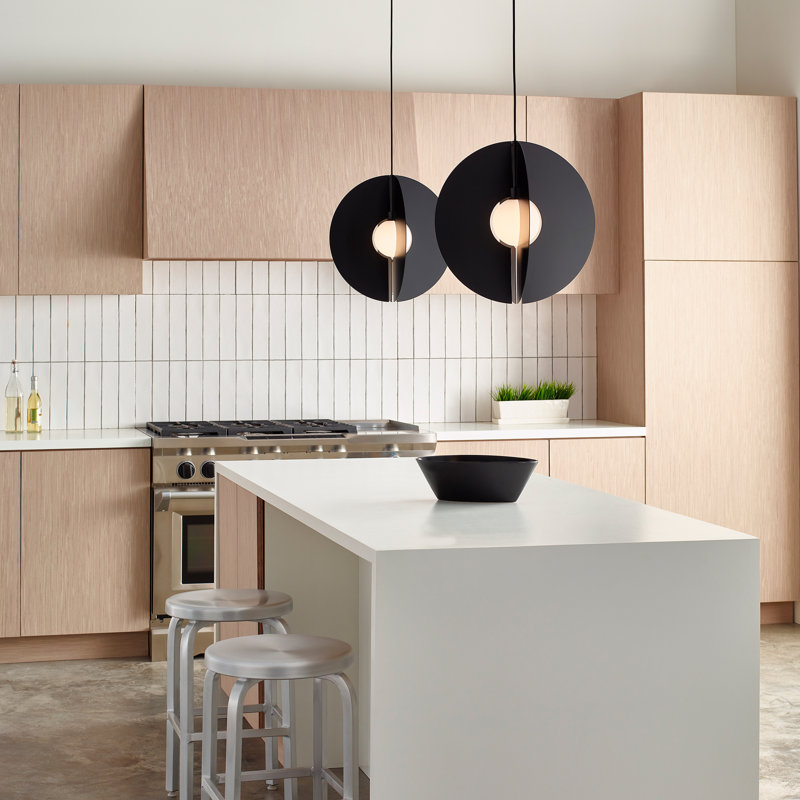 Orbel 1 - Light LED Pendant, Matte Black, Yes