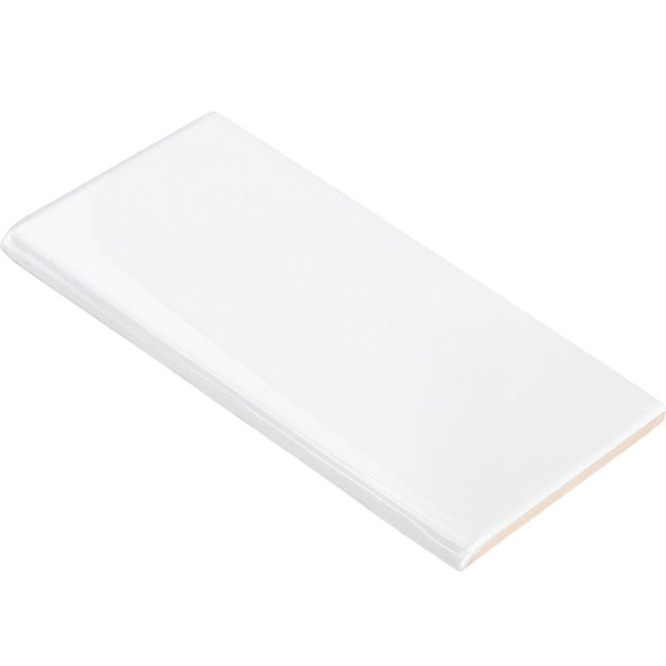 Essential 6'' L x 3'' W Ceramic Bullnose Tile Trim