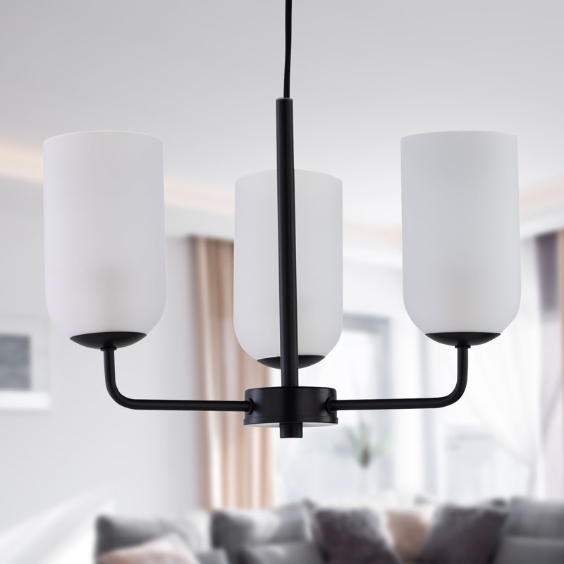 3 - Light Black Paint Pendant