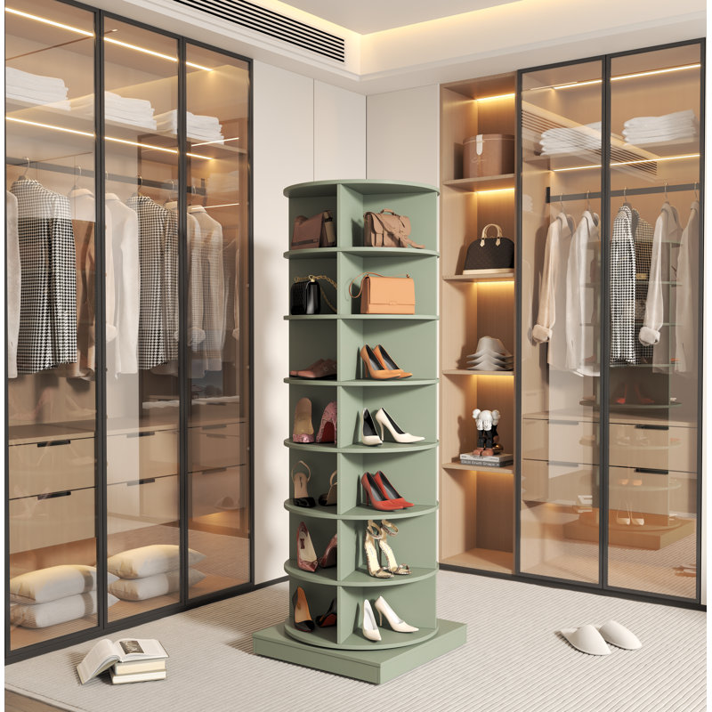 Étagère à chaussures rotative Green 360 7 couches