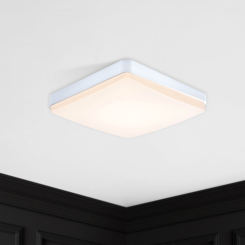 Plafonnier encastré 1 lumière DEL 20 po