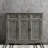 Light gray Solid Wood Shoe Storage Bench-434554824