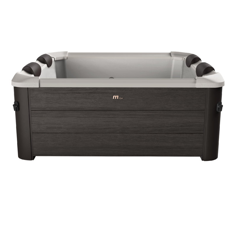 Tribeca 4-6 Person Portable Hot Tub Carbon-Grey - 13A Plug & Play