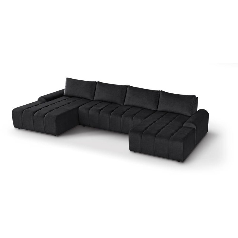 Daphyne 6 Seater Sofa Bed, Anthracite