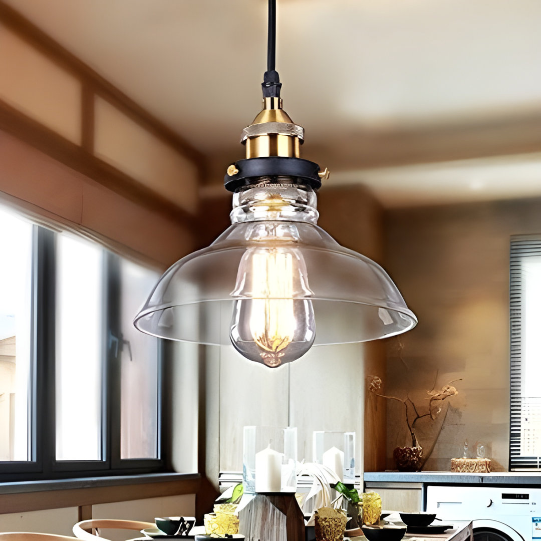 Modern Pendant Ceiling Light Elegant Shade Fixture for Bedroom & Home