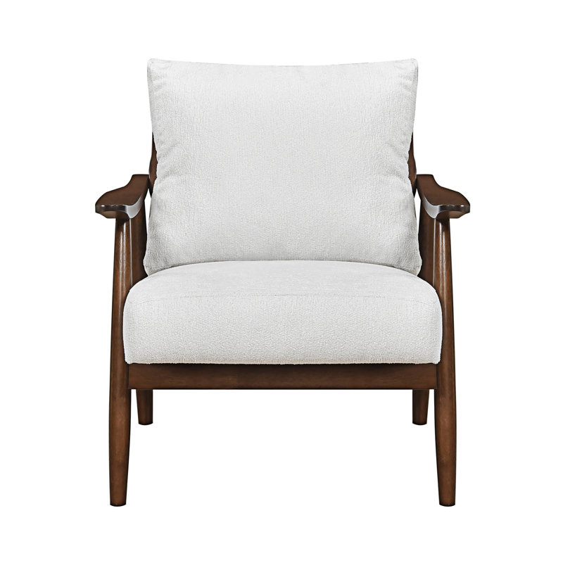 Chaise d'appoint rembourrée, Beige