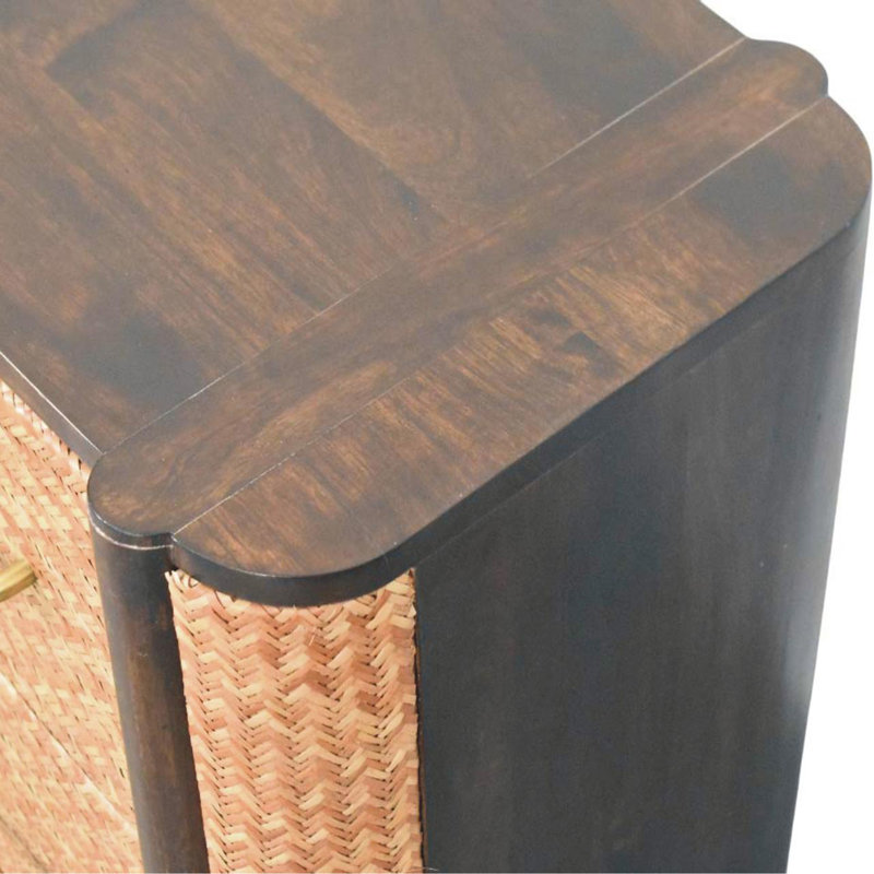 Tiroirs en bois avec 2 tiroirs Havana