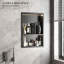 13"X 18.7" Wall Niche Recessed Metal Cabinet With COB LED light-2050276072-2079001917-2079001916