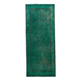 Green Samsara Wool Rug - 5'10" x 14'5"
