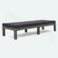 Chaise longue simple inclinable avec coussins 76,75 po Arville-1414827400