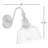 Lindholm 1-Light Dimmable Armed Sconce-424788173