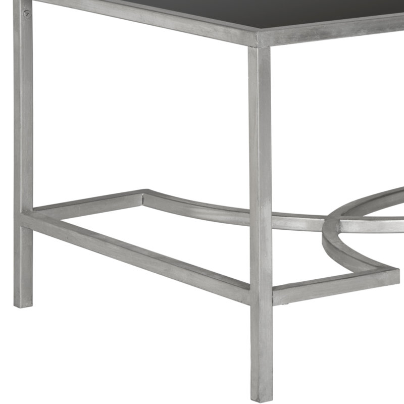 Table basse à 4 pieds Lystra, Argent