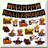 Black and Gold 40th Birthday Backdrop Set