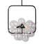 Modern Dimmable Glass Bubble Sphere Chandelier, Dia 15"-1285721242-1285721221