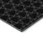 Tapis noir Prisco lavable à la machine de qualité supérieure-642467327