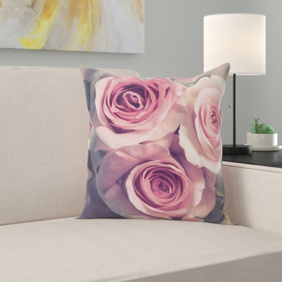 Coussin rose