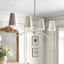 Luminaire suspendu linéaire 4 lumières Kahler