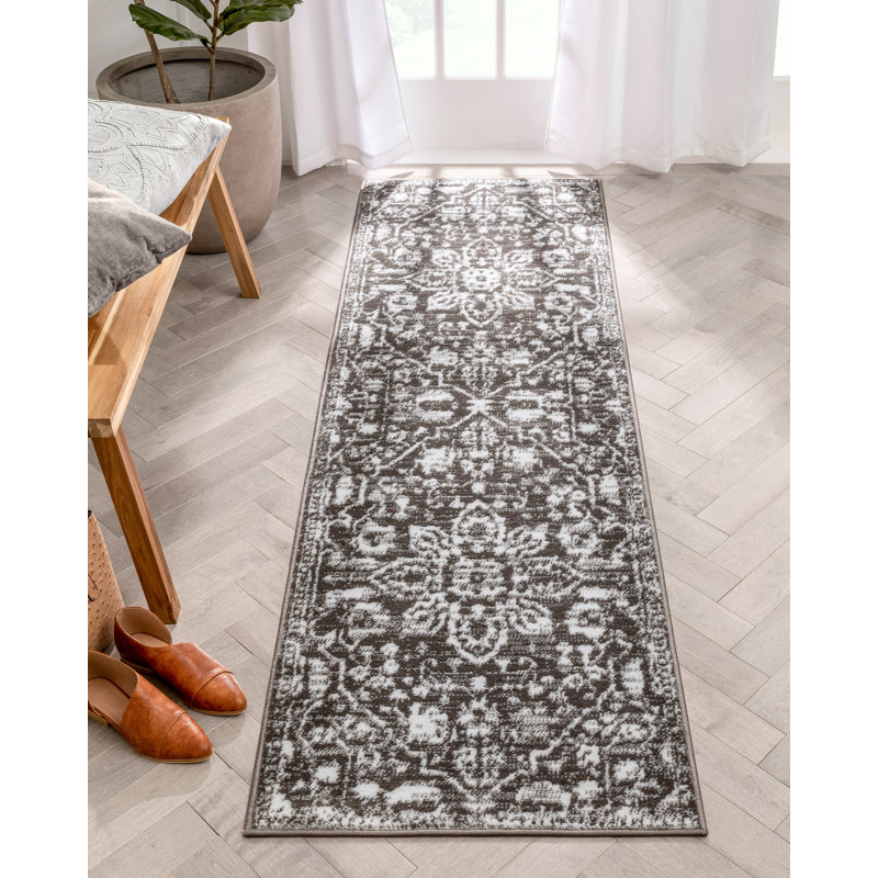 Dazzle Oriental Synthetic Area Rug, Runner 67 x 220cm