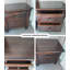 Armoire de rangement en bois massif American Country