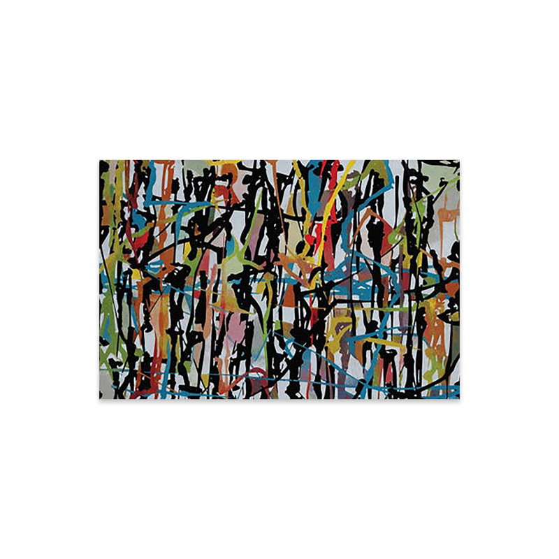 Pollock Wink XV, impression sur verre acrylique, H 16 po x l 24 po x P 0,25 po