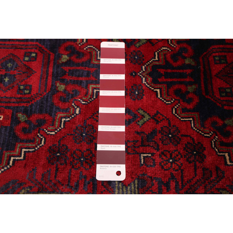 Tapis rouge Finest Khal Mohammadi 2 pi 8 po x 6 pi 6 po