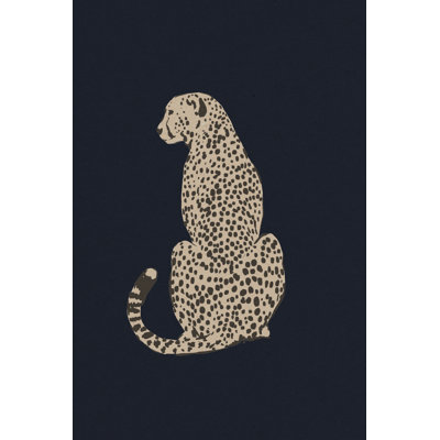 Brinlee " Big Jungle Cats IV " Mixed Media Print