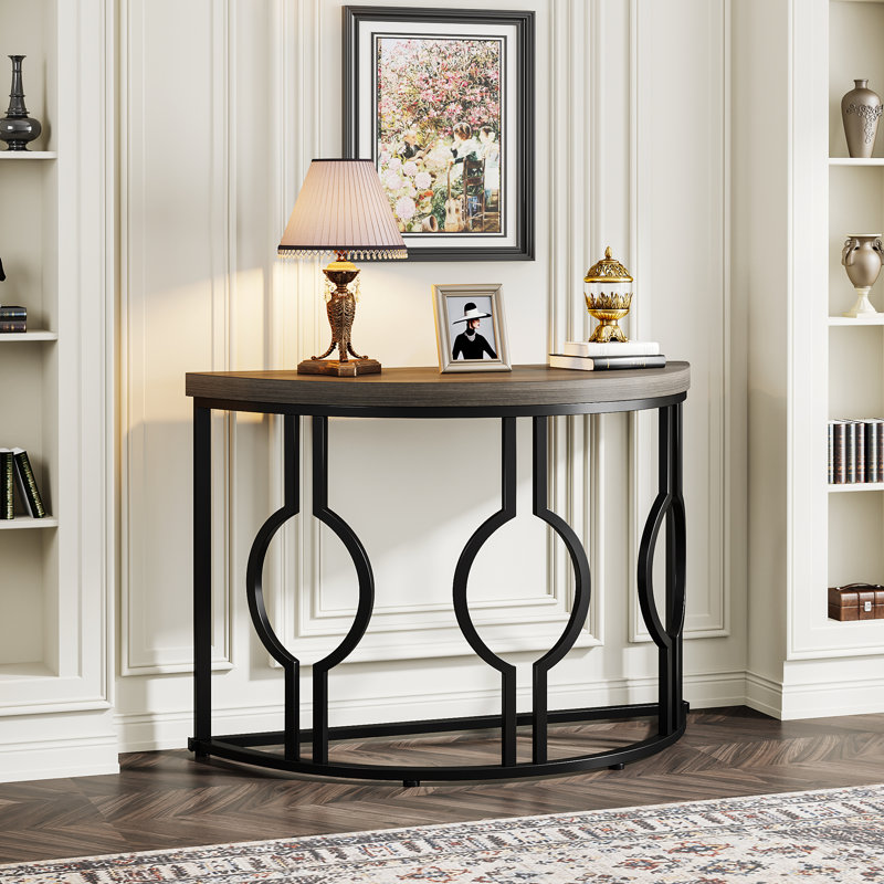 Console 43,3 po Adellyn, Gris