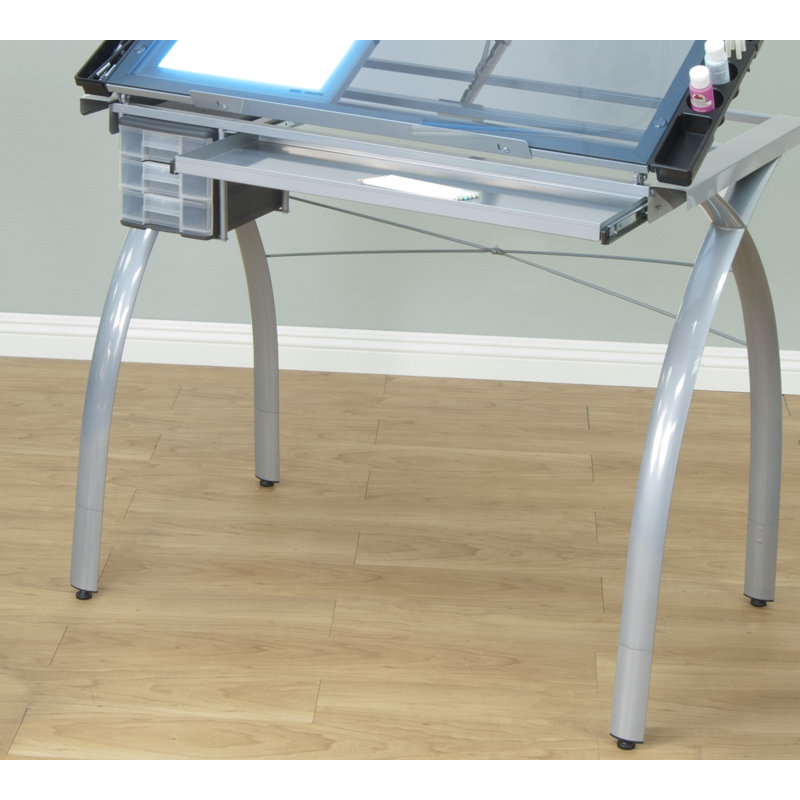 Pied de bureau H 9,5 po x l 2,5 po Courson