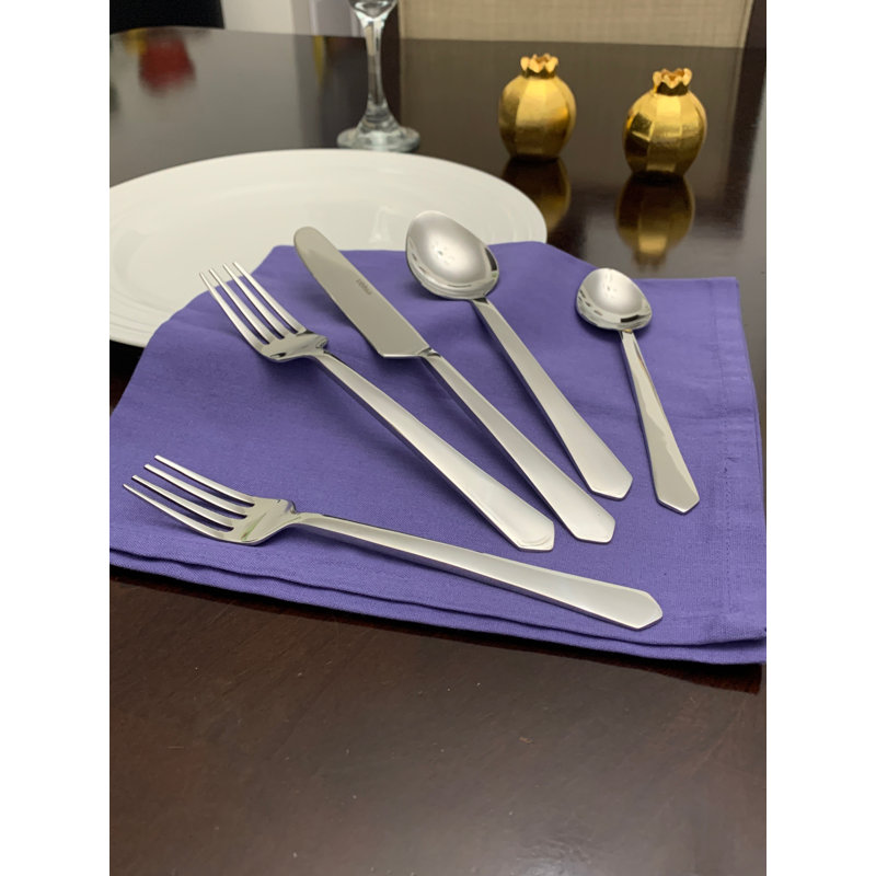 Classy R Us Vibhsa Stainless Steel Flatware Set - Service for 4