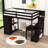 Heuss Kids Twin Loft Bed with Drawers-1005239310