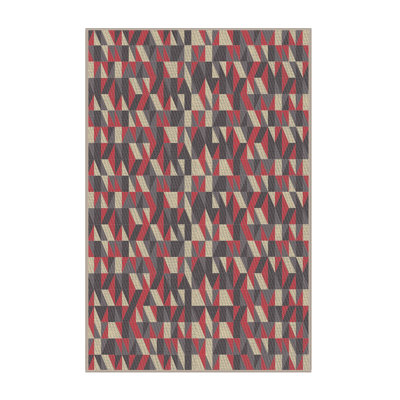 Tapis rouge / noir Audra