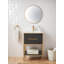 Meuble-lavabo simple avec plateau Gunvald 24