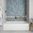 Streamline 66 in. x 32 in. Acrylic Right-Hand Drain Alcove Bathtub in Glossy White With External Drain-101699574
